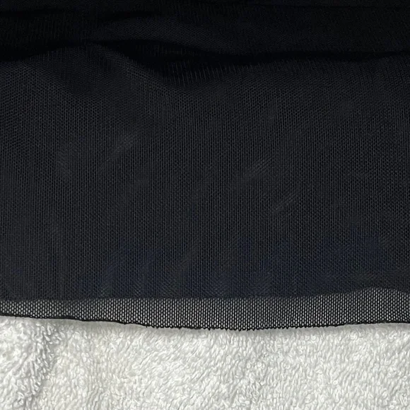 G by Guess black mid-length dress sleeveless - Picture 7 of 9